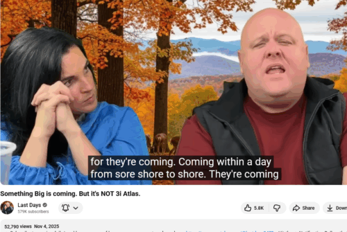 Brandon - They're Coming Within a Day - Something Big is Coming. But it's NOT 3i Atlas